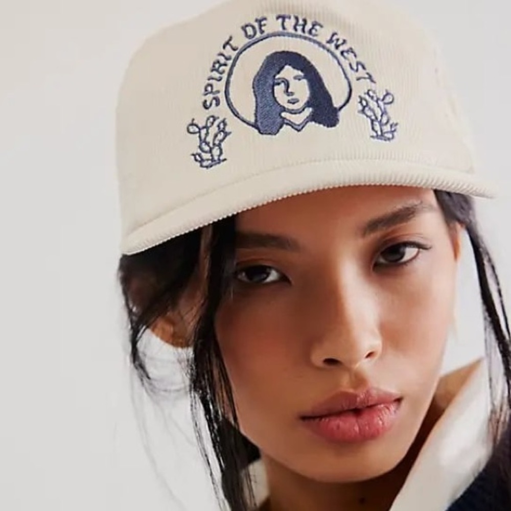 Free People X Spirit of the West Cream Cap New